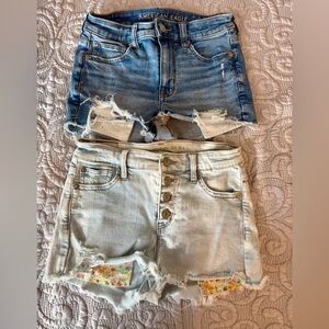 Set of 2 American Eagle Outfitters Jean Shorts